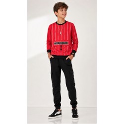Çocuk Kırmızı Sweatshirt 