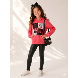 Çocuk Nar Çiçeği Sweatshirt 