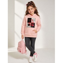 Çocuk Pudra Sweatshirt 