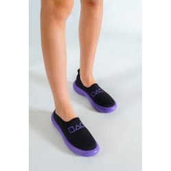 Kadın Mor Sneaker Spor Ayakkabı 