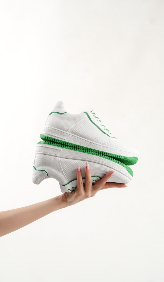 Kadın Yeşil Sneaker Spor Ayakkabı