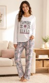 Kadın Beyaz Pijama Takımı Kadın Beyaz Pijama Takımı