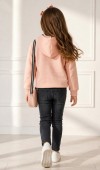 Kız Çocuk Pudra Sweatshirt Kız Çocuk Pudra Sweatshirt