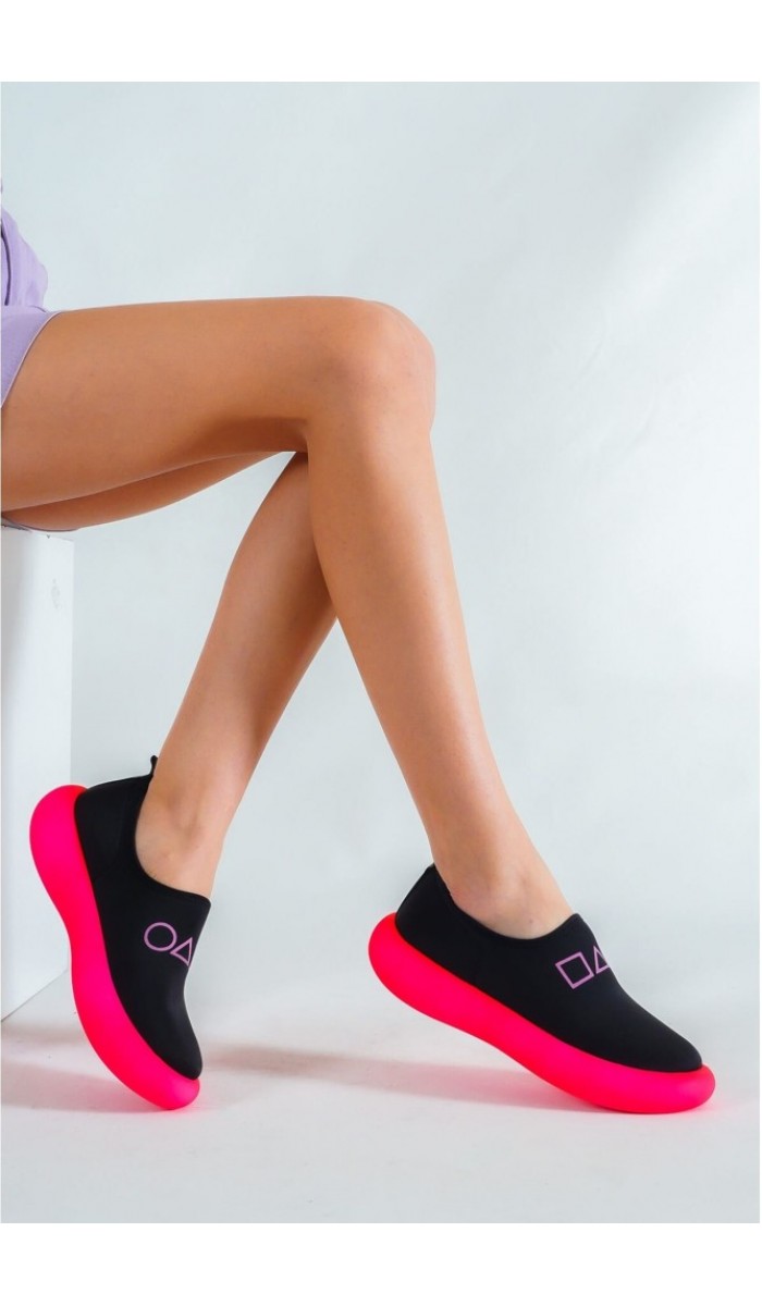Kadın Pembe Sneaker Spor Ayakkabı Kadın Pembe Sneaker Spor Ayakkabı