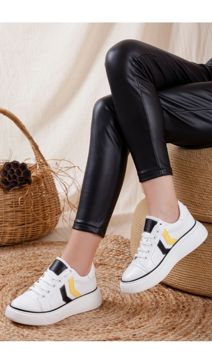Kadın Beyaz Sneaker Spor Ayakkabı
