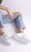 Kadın Beyaz Sneaker Spor Ayakkabı