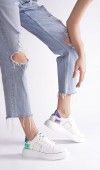 Kadın Beyaz Sneaker Spor Ayakkabı