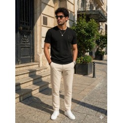 Erkek Siyah Basic T-Shirt