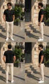 Erkek Siyah Basic T-Shirt