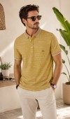 Erkek Sarı Polo Yaka T-Shirt Erkek Sarı Polo Yaka T-Shirt