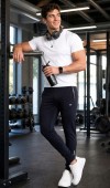 Erkek Koyu Lacivert Slimfit Eşofman Altı Erkek Koyu Lacivert Slimfit Eşofman Altı