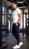 Erkek Koyu Lacivert Slimfit Eşofman Altı Erkek Koyu Lacivert Slimfit Eşofman Altı