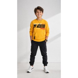 Erkek Çocuk Sarı Sweatshirt