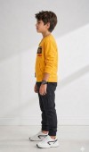 Erkek Çocuk Sarı Sweatshirt Erkek Çocuk Sarı Sweatshirt