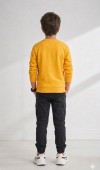 Erkek Çocuk Sarı Sweatshirt Erkek Çocuk Sarı Sweatshirt