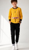 Erkek Çocuk Sarı Sweatshirt