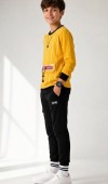 Erkek Çocuk Sarı Sweatshirt