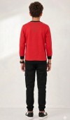 Erkek Çocuk Kırmızı Sweatshirt Erkek Çocuk Kırmızı Sweatshirt
