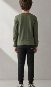 Erkek Çocuk Haki Sweatshirt