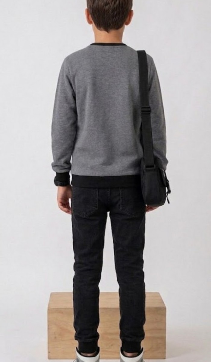 Erkek Çocuk Antrasit Sweatshirt