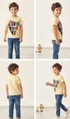 Erkek Çocuk Sarı T-Shirt