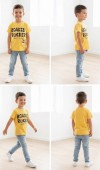 Erkek Çocuk Sarı T-Shirt