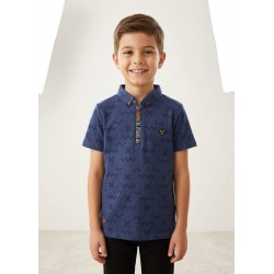 Erkek Çocuk Lacivert Polo Yaka T-Shirt