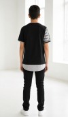 Erkek Çocuk Siyah T-Shirt Erkek Çocuk Siyah T-Shirt