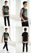 Erkek Çocuk Siyah T-Shirt Erkek Çocuk Siyah T-Shirt