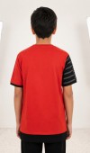 Erkek Çocuk Kırmızı T-Shirt 00694KM Erkek Çocuk Kırmızı T-Shirt 00694KM