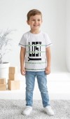 Erkek Çocuk Beyaz T-Shirt