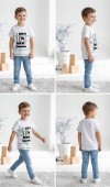 Erkek Çocuk Beyaz T-Shirt