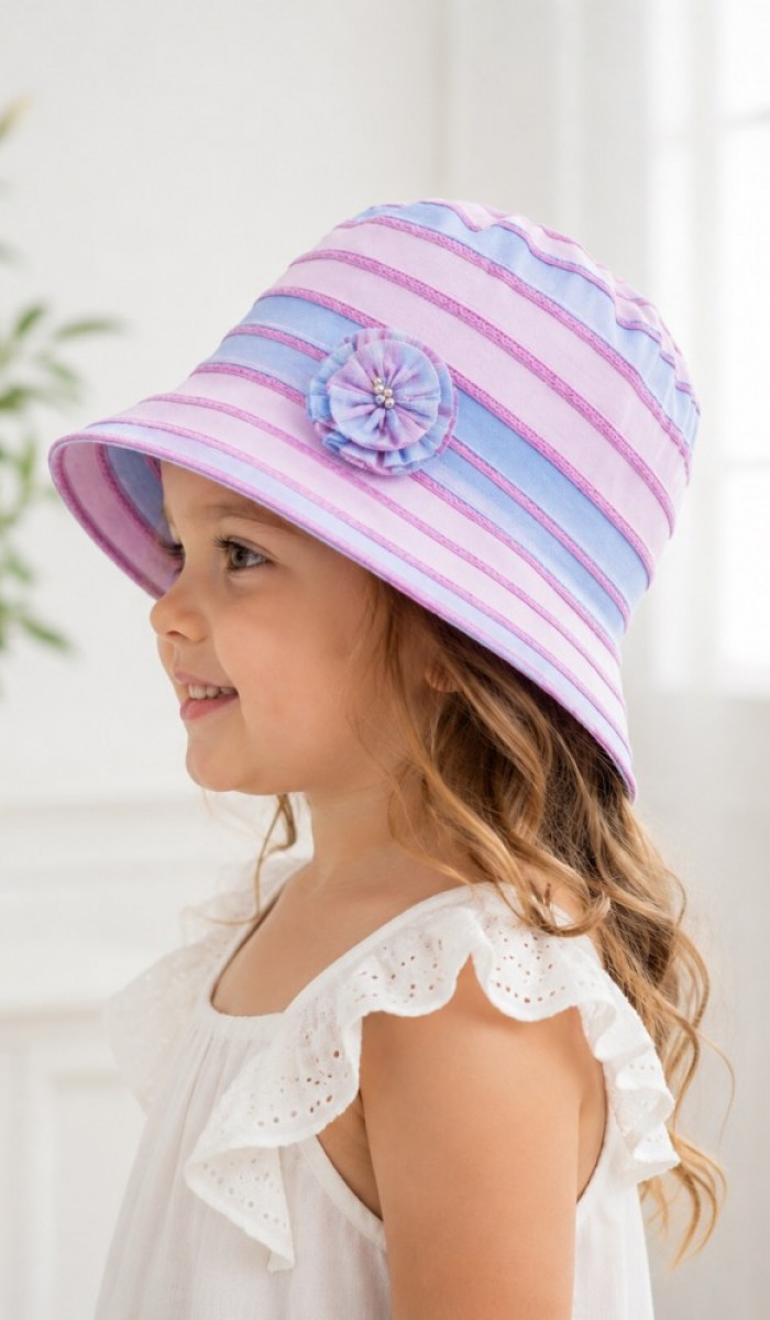 Kız Çocuk Pembe Bucket Şapka Kız Çocuk Pembe Bucket Şapka
