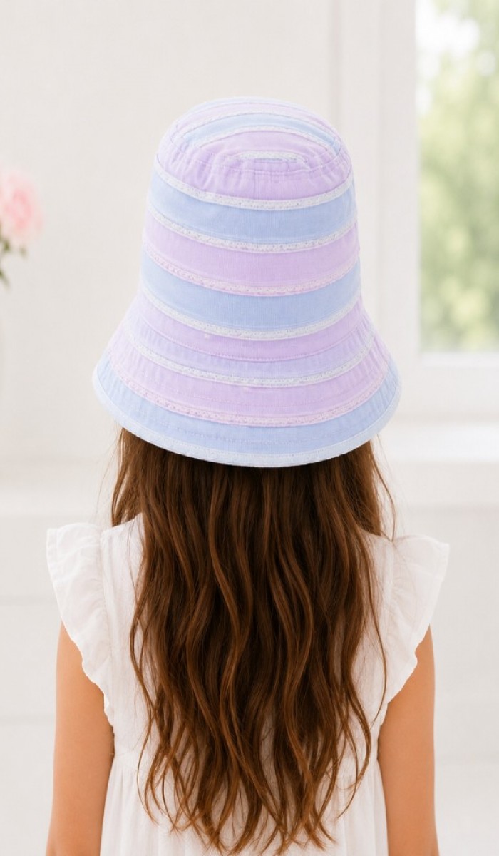 Kız Çocuk Pembe Bucket Şapka