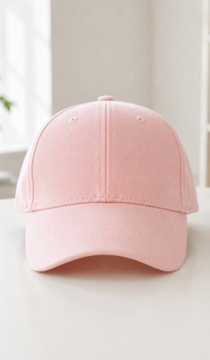 Kadın Pembe Düz Baseball Şapka Kadın Pembe Düz Baseball Şapka