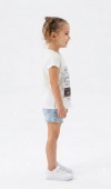 Kız Çocuk Beyaz T-Shirt