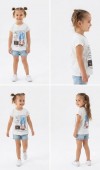Kız Çocuk Beyaz T-Shirt