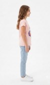 Kız Çocuk Pembe T-Shirt Kız Çocuk Pembe T-Shirt