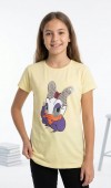 Kız Çocuk Sarı T-Shirt Kız Çocuk Sarı T-Shirt