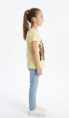 Kız Çocuk Sarı T-Shirt