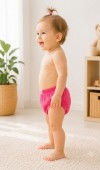 Kız Bebek Pembe Alıştırma Külodu Kız Bebek Pembe Alıştırma Külodu