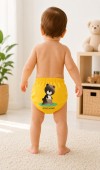 Erkek Bebek Sarı Alıştırma Külodu